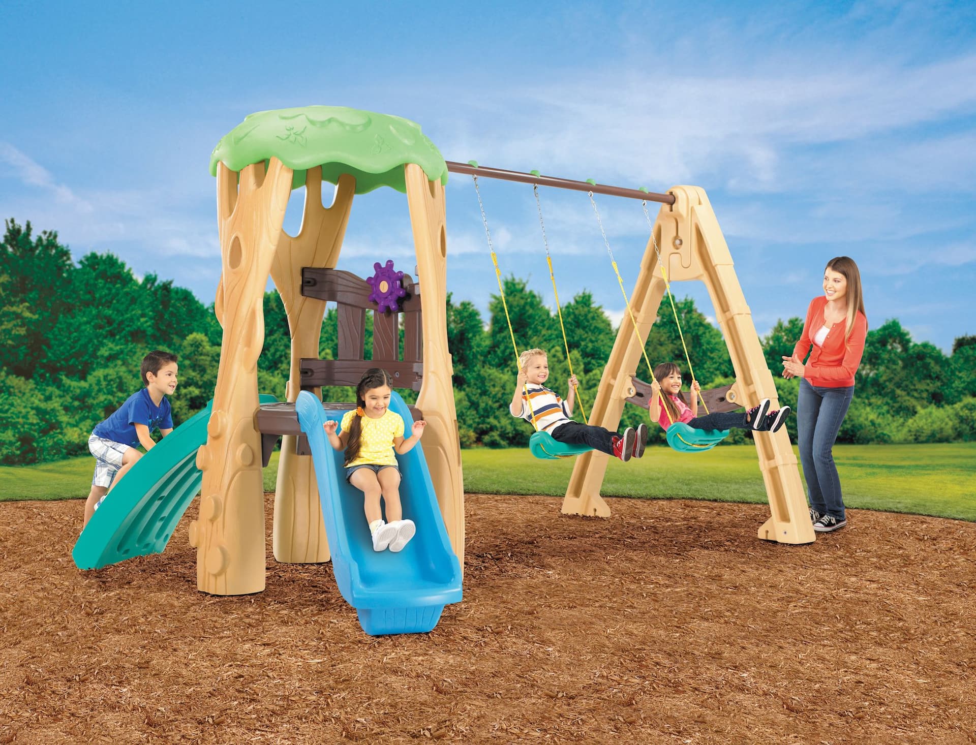 Little tikes swing and climber online