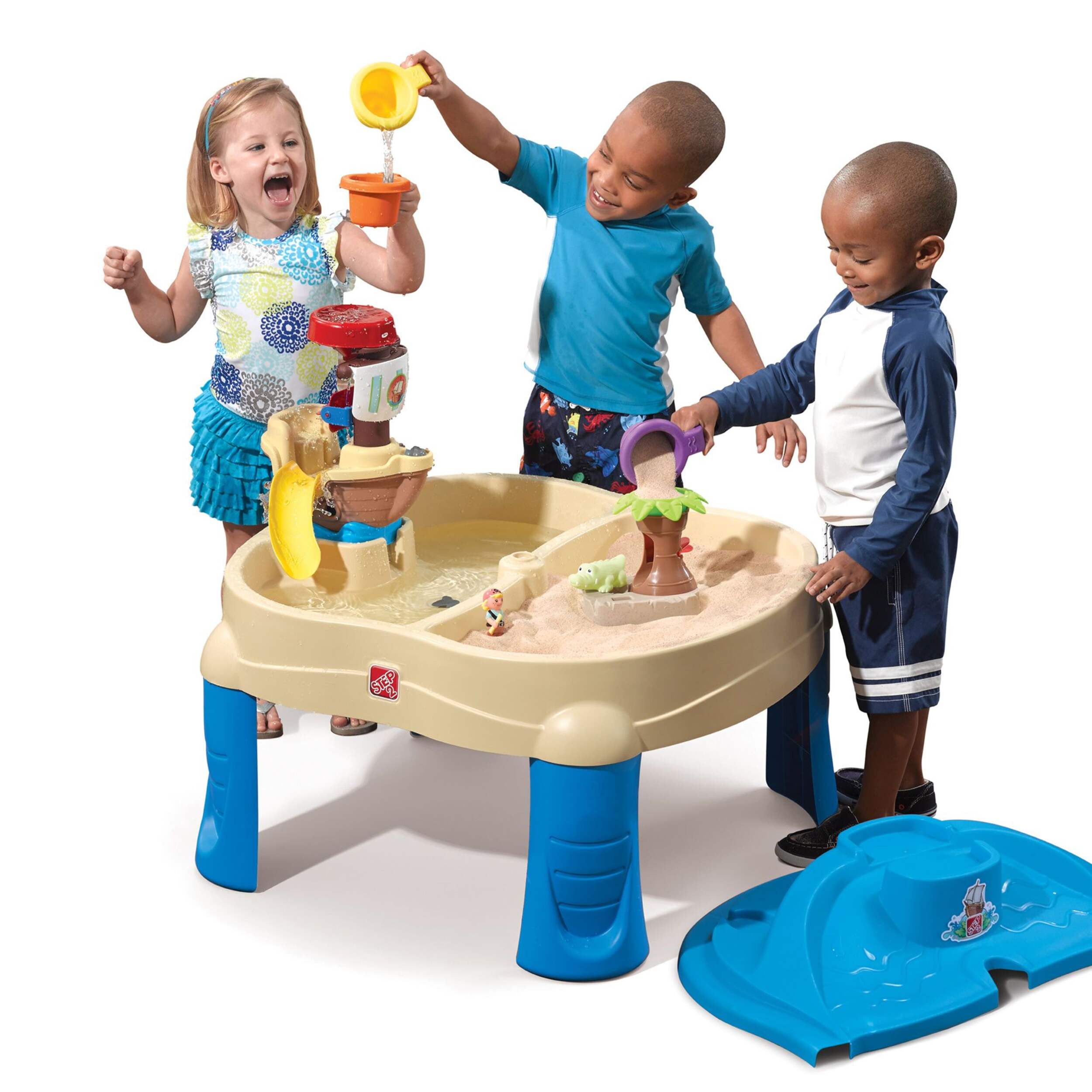 Step2 High Seas Adventure Sand & Water Table, Ages 2+ Composite_or_Mixed