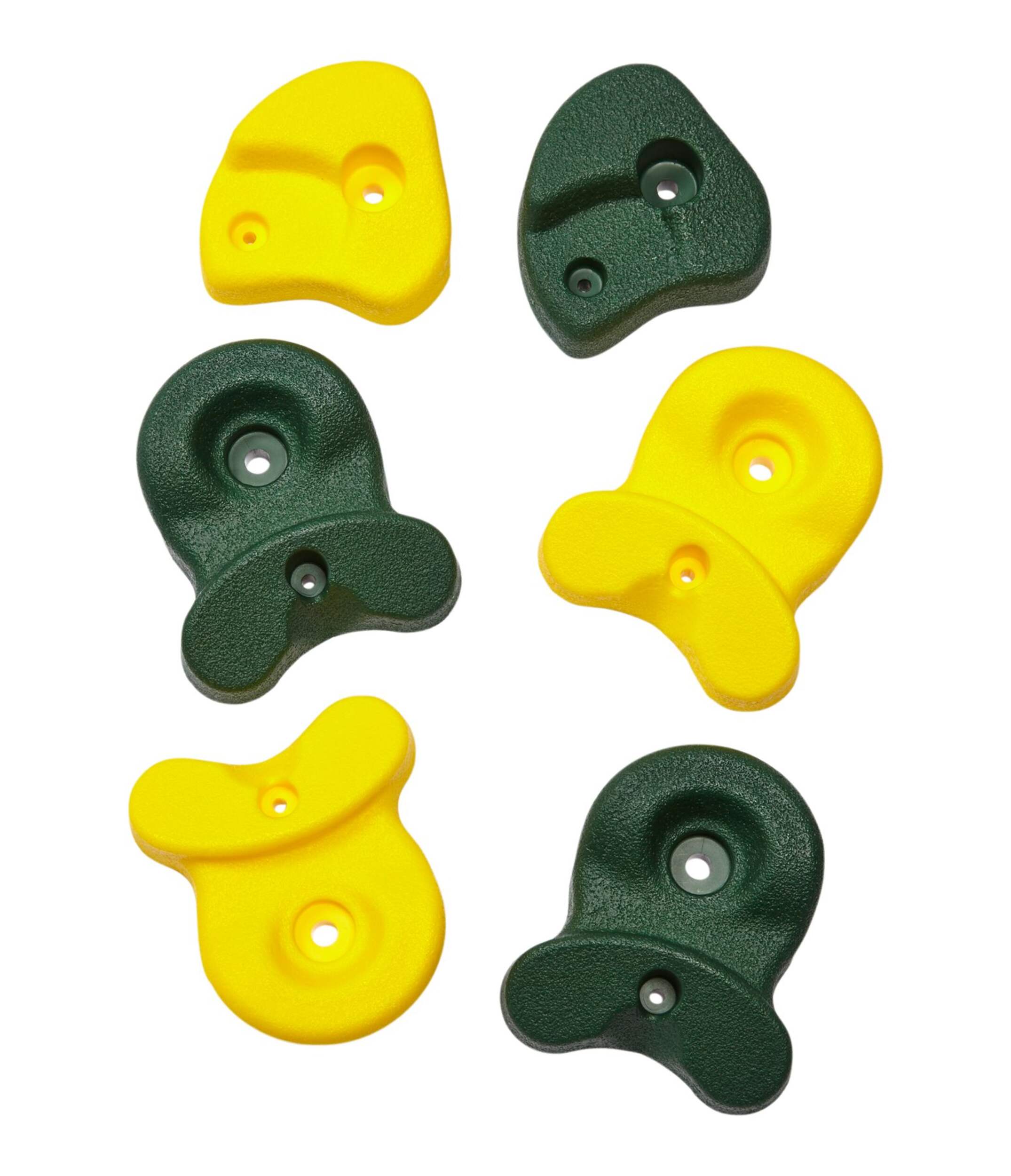 KidKraft Outdoor Swingset Accessory Climbing Holds/Grips/Rocks, 6-pk, Kids Ages 3-10 Overhead_Flat