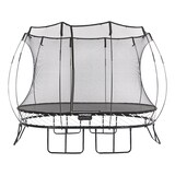 Springfree Medium Oval Trampoline, 8-ft x 11-ft Front_Flat
