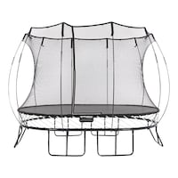 Springfree Medium Oval Trampoline, 8-ft x 11-ft Front_Flat