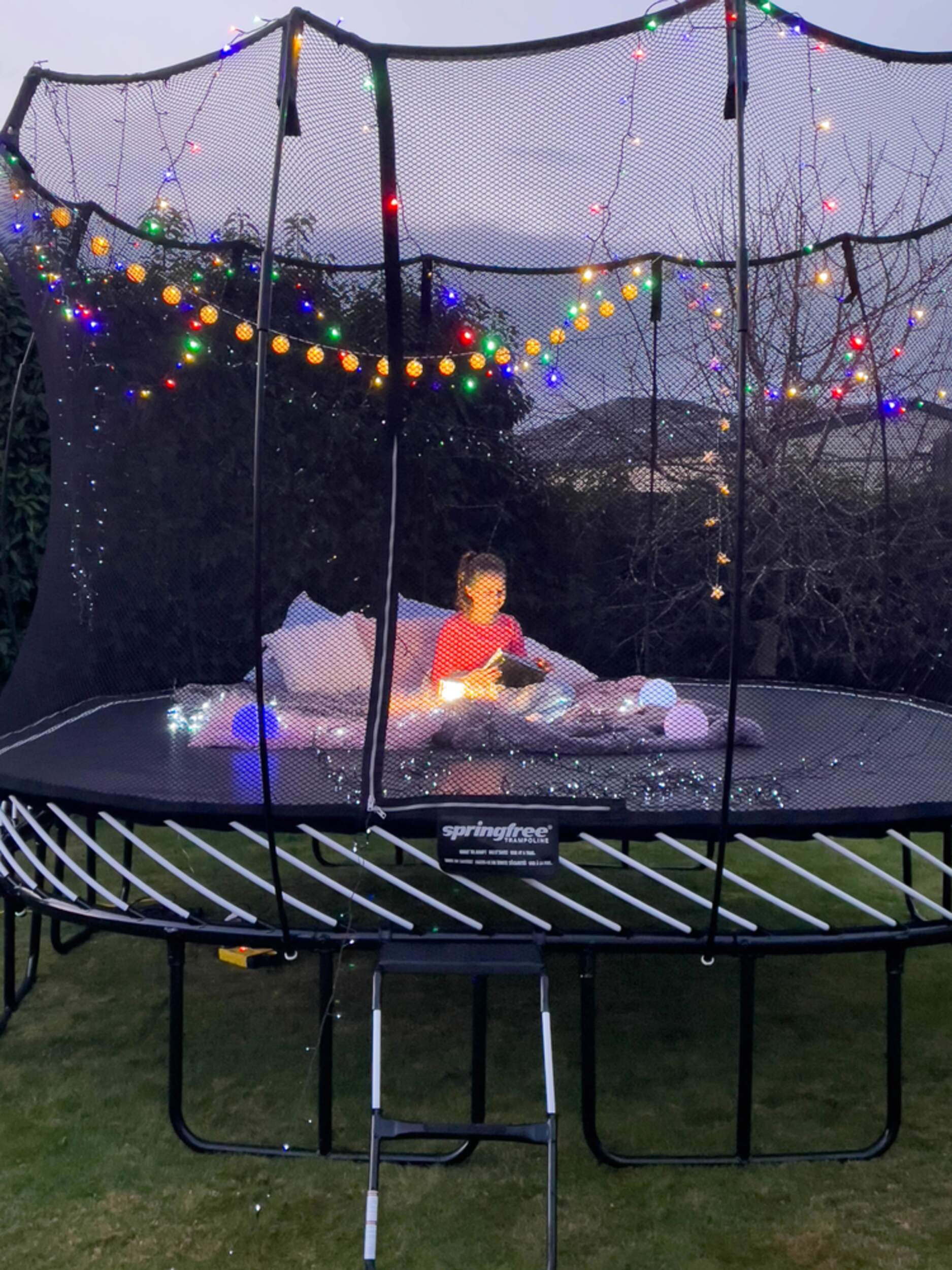 Springfree Large Square Trampoline, 11ft x 11ft Canadian Tire