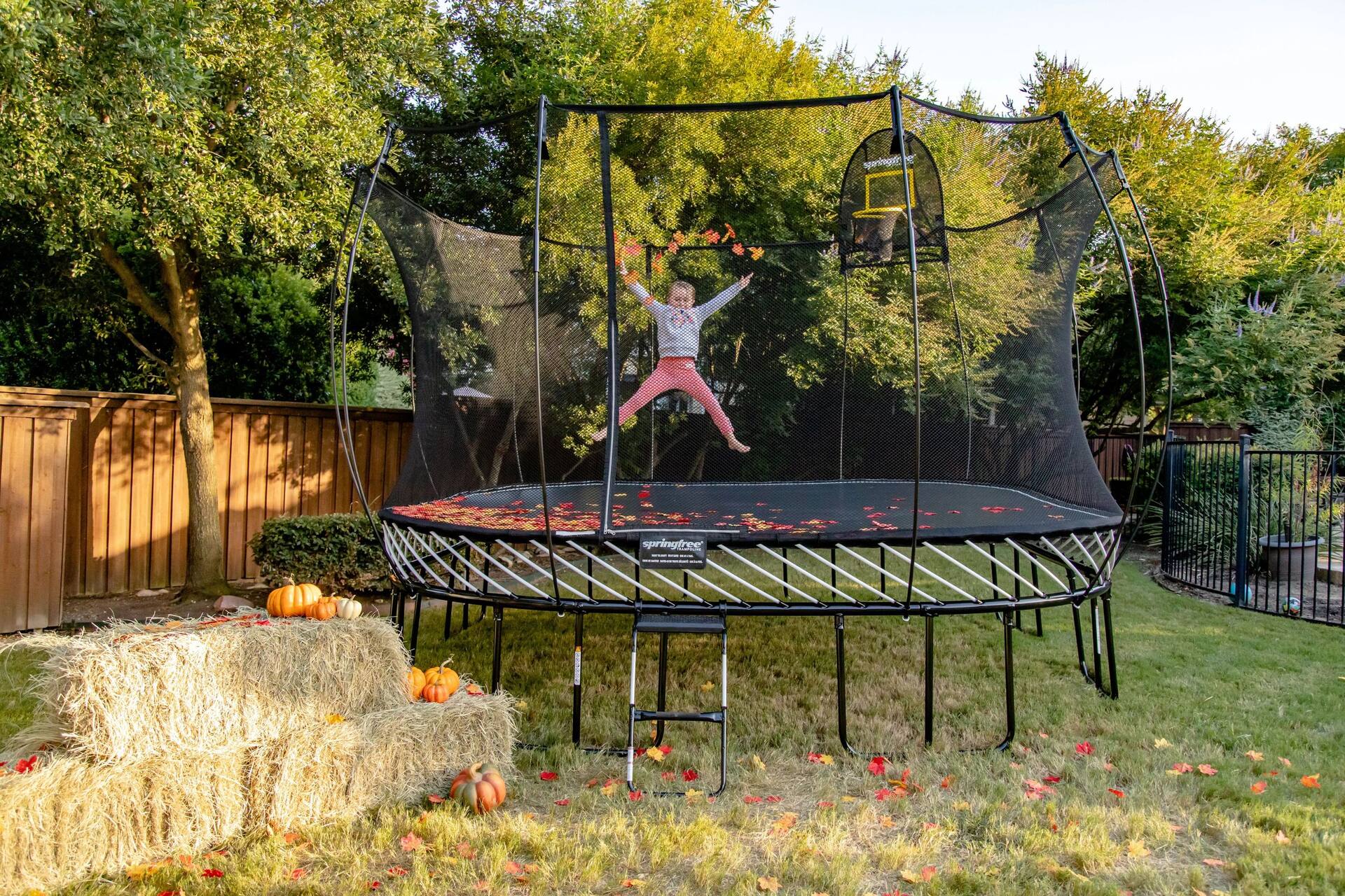 13 ft square top trampoline