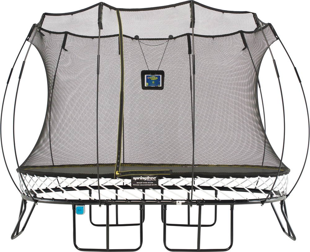 Trampoline ovale Springfree, filet de sécurité, moyen, 8x11pi Canadian Tire