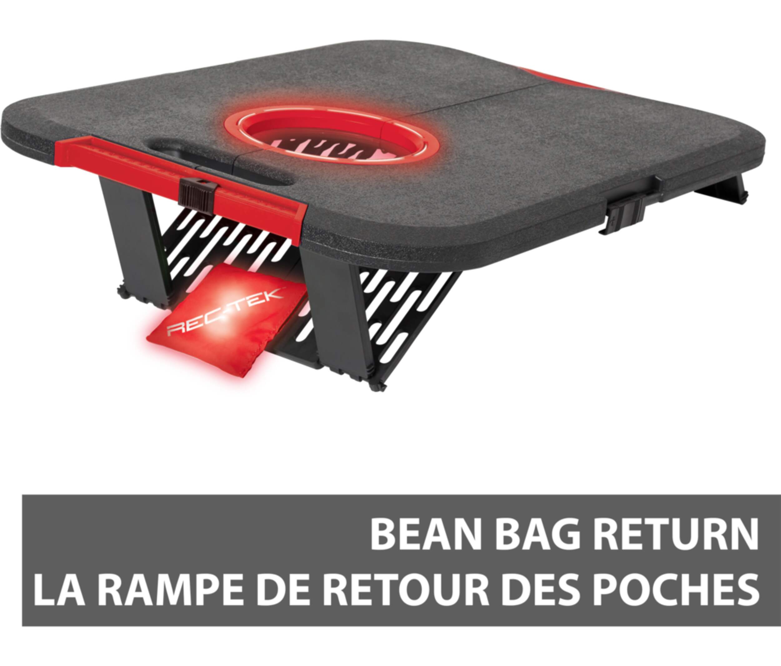 RecTek Outdoor Portable Lightup Day/Night Play Bean Bag Toss Set