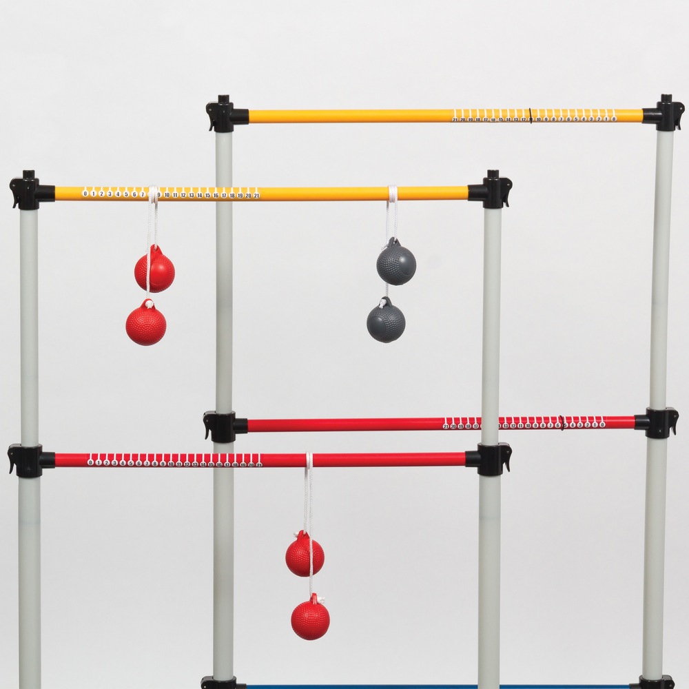 RecTek Outdoor Portable 3in1 Ladderball, Disc Toss & Target Set