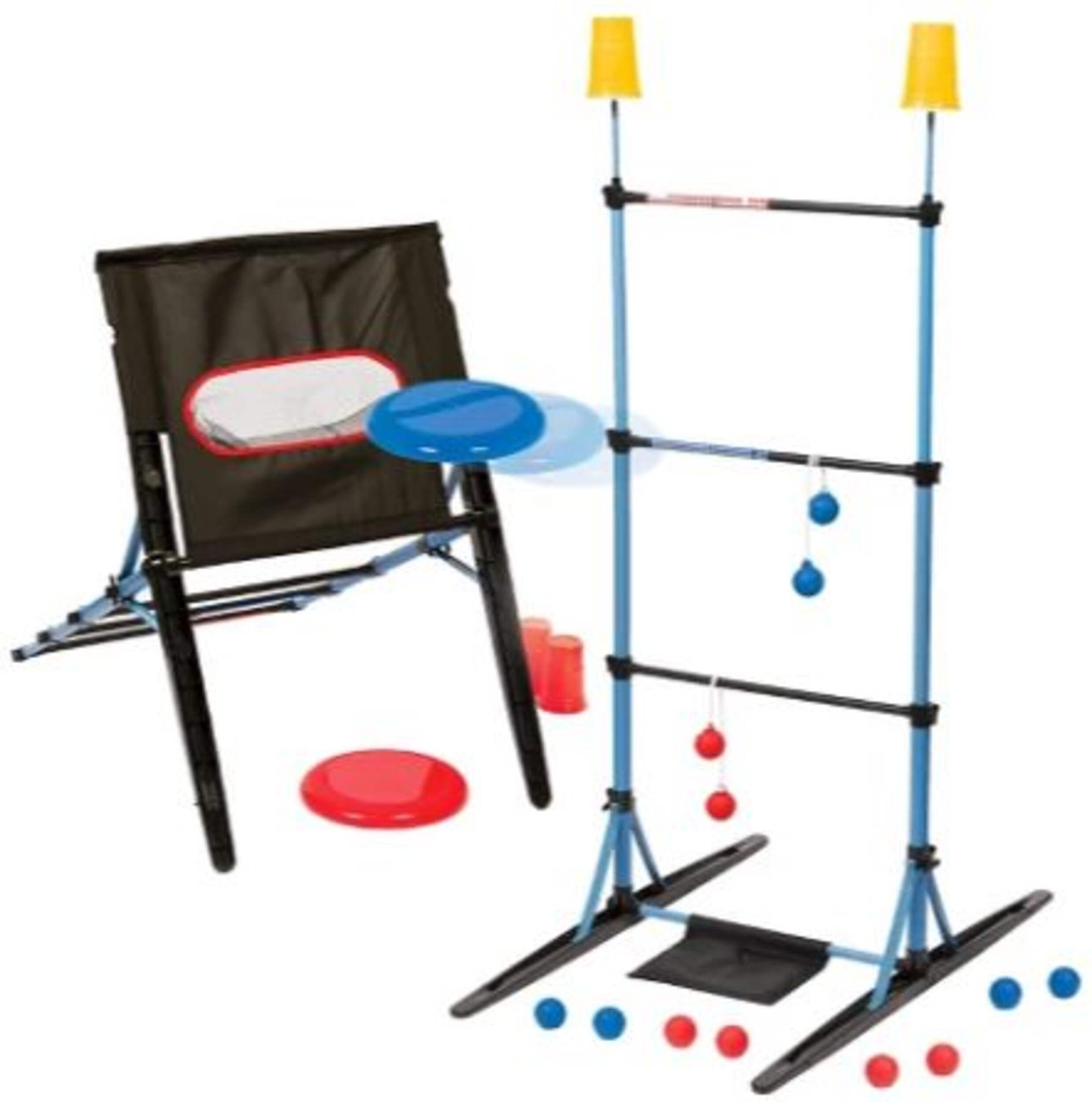 Jeu 3en1 RecTek avec échelles, disques et cible, paq. 19, tous âges