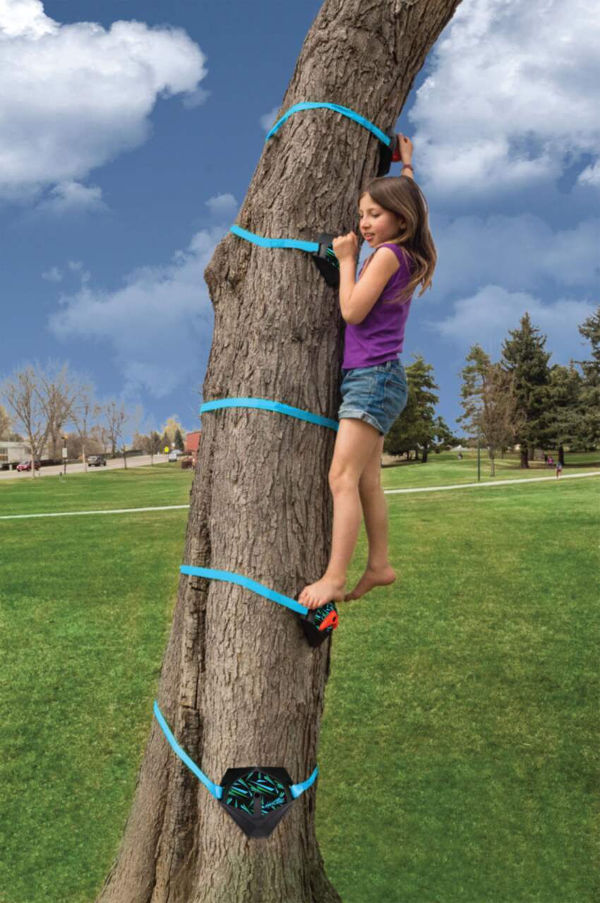  TOPNEW 12 Ninja Tree Climbing Holds for Kids Climber, Adult  Climbing Rocks with 6 Ratchet Straps for Outdoor Ninja Warrior Obstacle  Course Training : Toys & Games