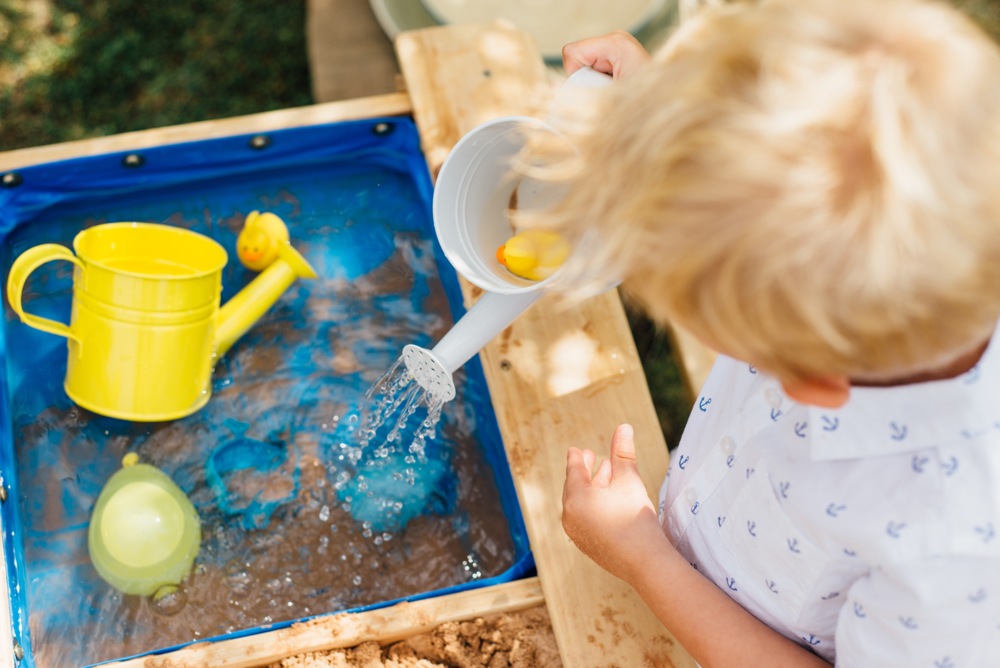Plum Sand & Water Picnic Table Canadian Tire