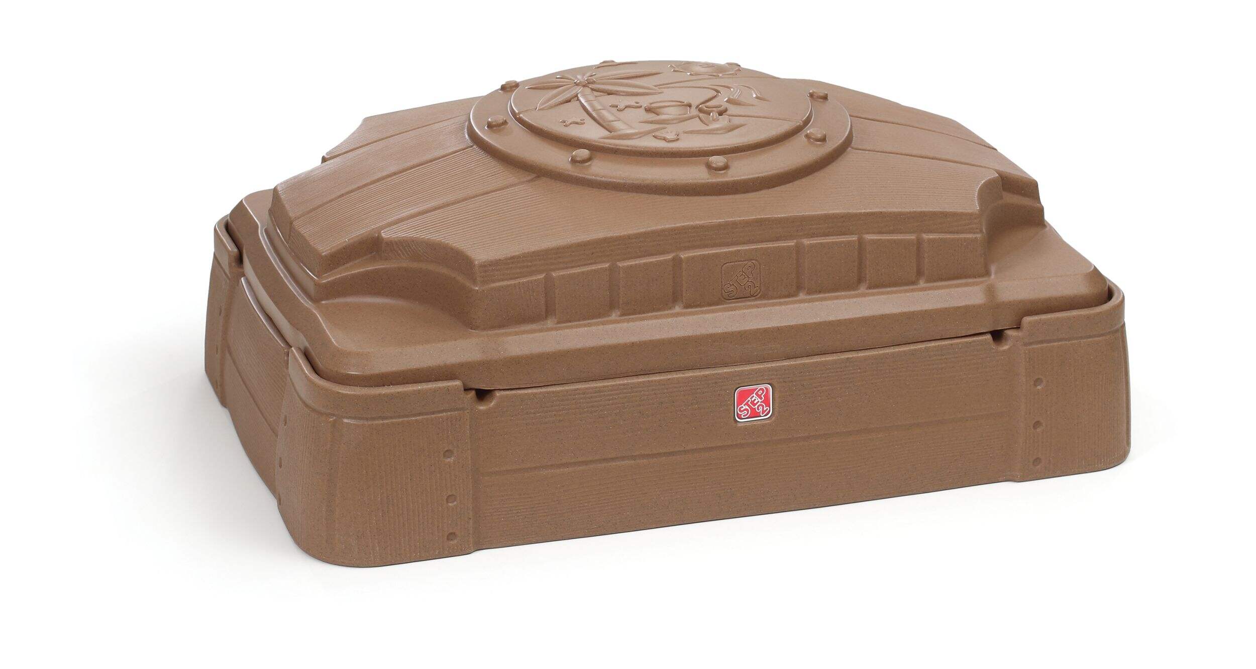 Step2 Outdoor Portable Play & Store Sandbox, 11x42x28-in, Kids Ages 2+ Front_Angled_Right