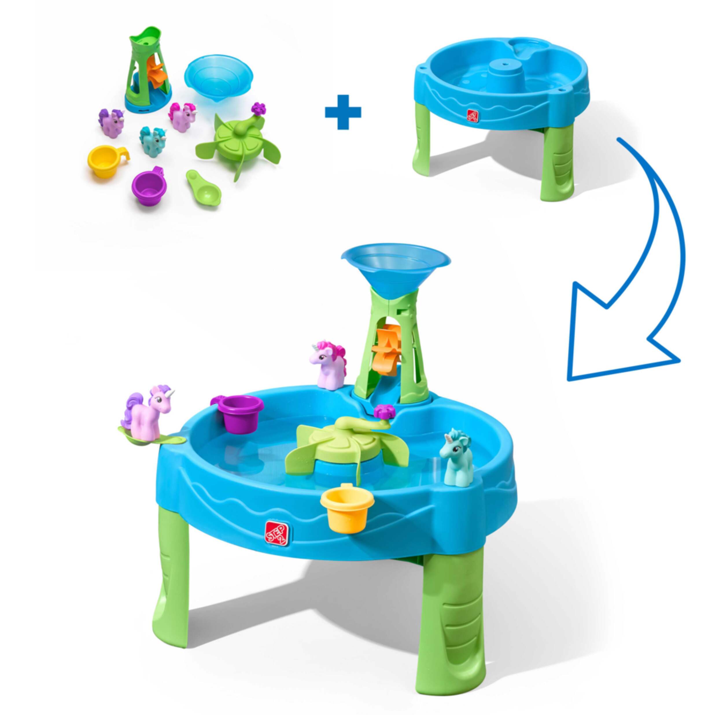 Step2 Water Table Accessory Kit, Unicorn Utopia Composite_or_Mixed