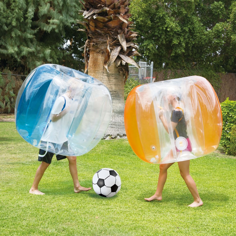 Human Hamster Ball Inflatable Bumper Balls for Adults Inflatable Bubble Ball for Teens 1 Pack W/Bonus Carry Bag Bubble Soccer 5 FT 
