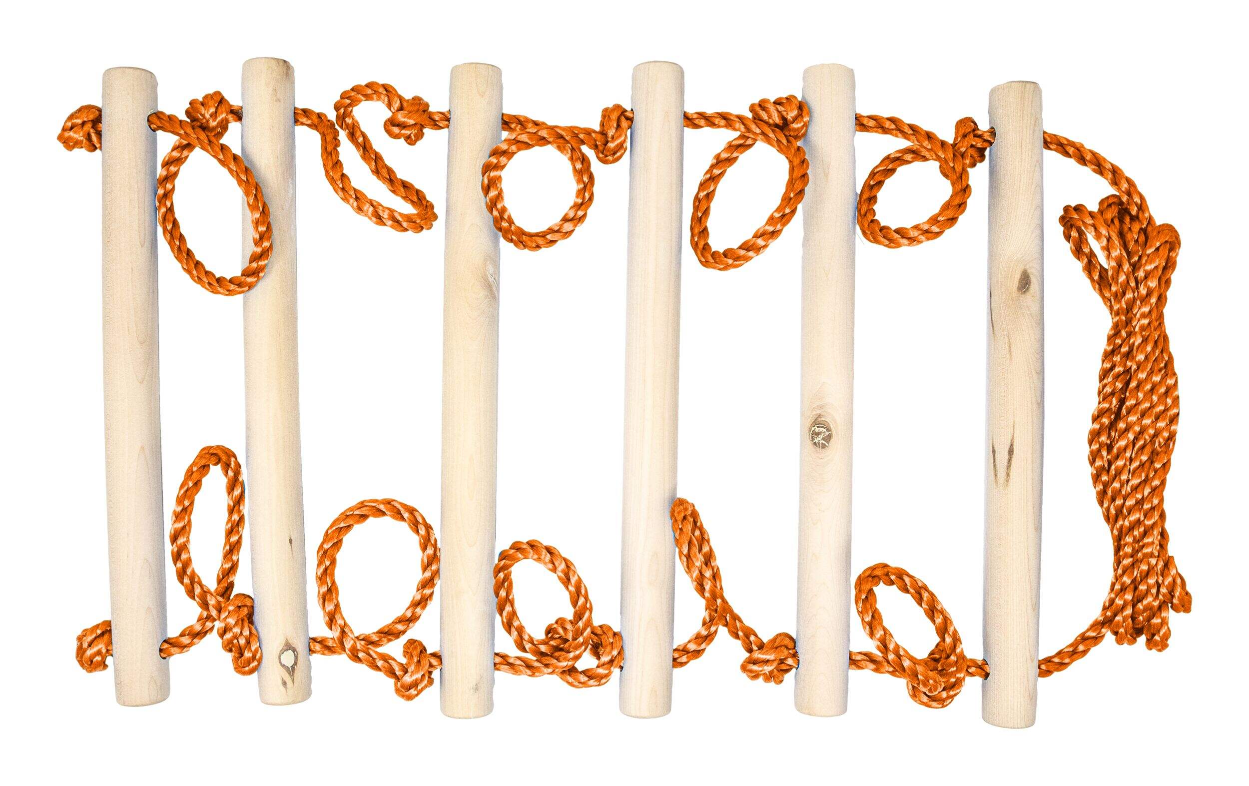 Ninja Line Extension Ladder 8-ft, Kids Ages 5+ Front_Flat