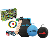 Ripline Ninja Outdoor 35 Piece Obstacle Course Race Kit, Kids Ages 5+