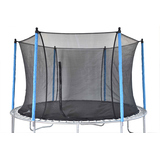JumpTek Outdoor Durable Trampoline Replacement Safety Enclosure Net, 14-ft Front_Elevated