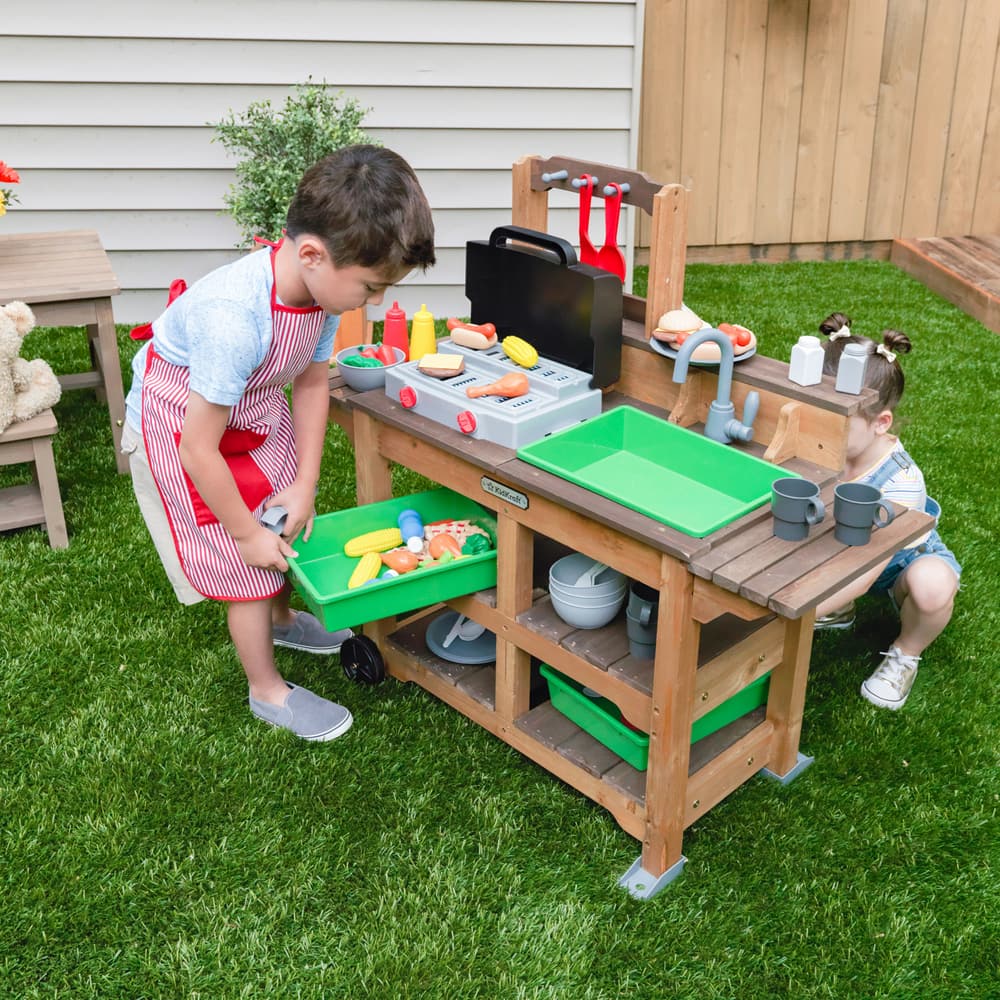 outdoor play bbq