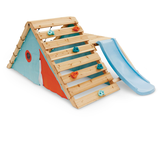 Plum® My First Outdoor Wooden Play Centre, Ages 18mos+ Front_Three_Fourths_Angled_Right