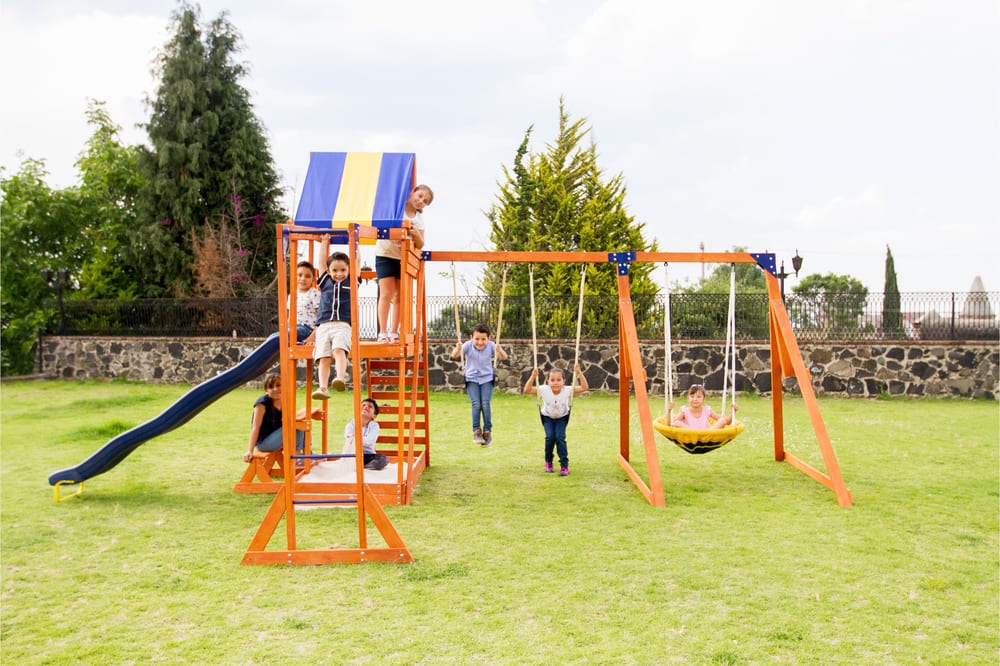 grand mesa swing set by sportspower