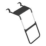 Springfree FlexrStep™ Trampoline Ladder Front_Angled_Right