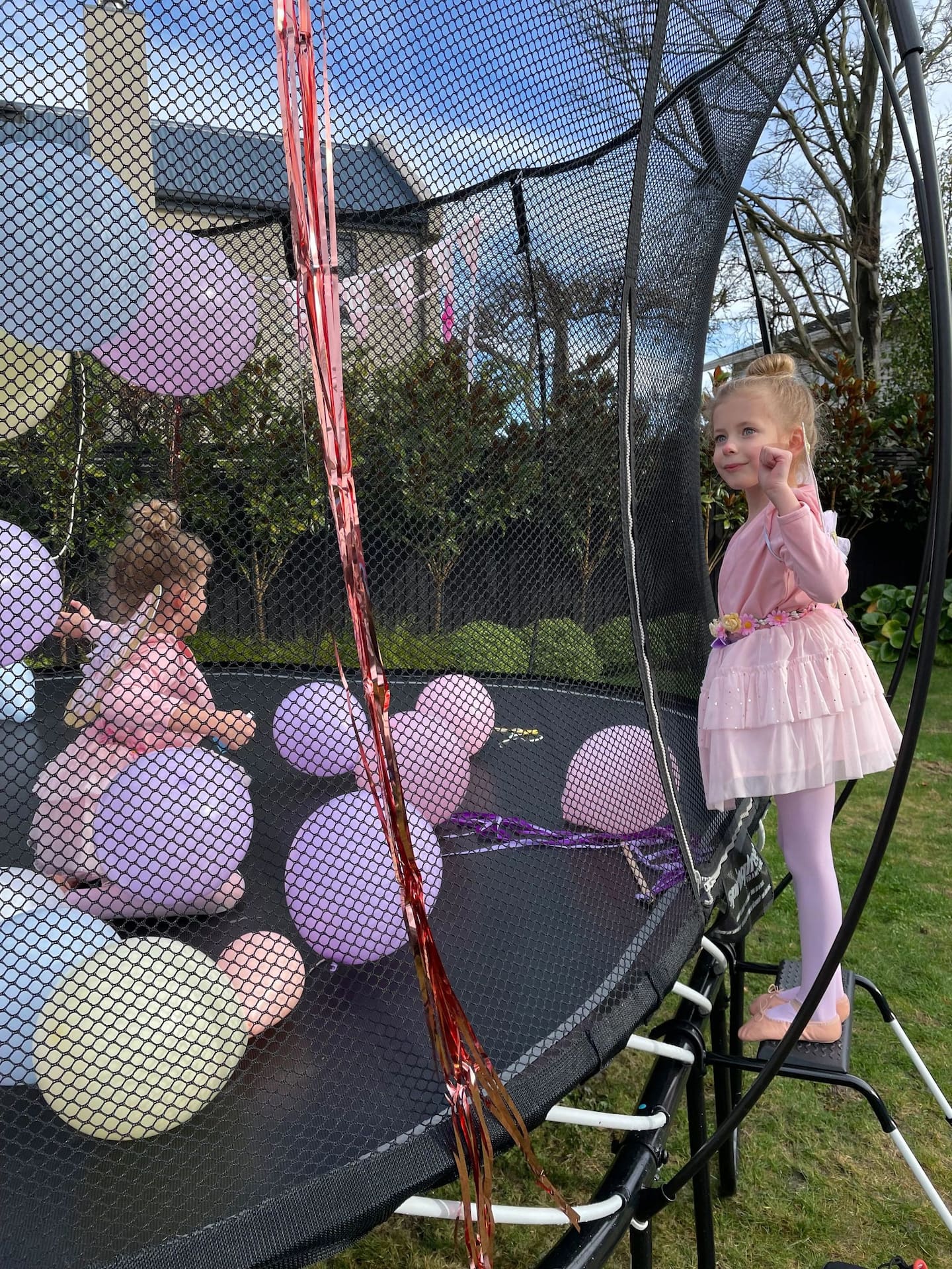 Springfree trampoline clearance ladder