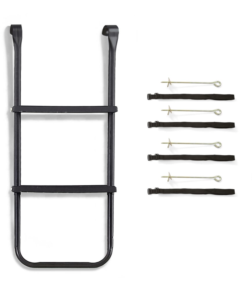 Plum® Outdoor Extra Sturdy Trampoline Step Ladder & Accessory Kit, 20.5