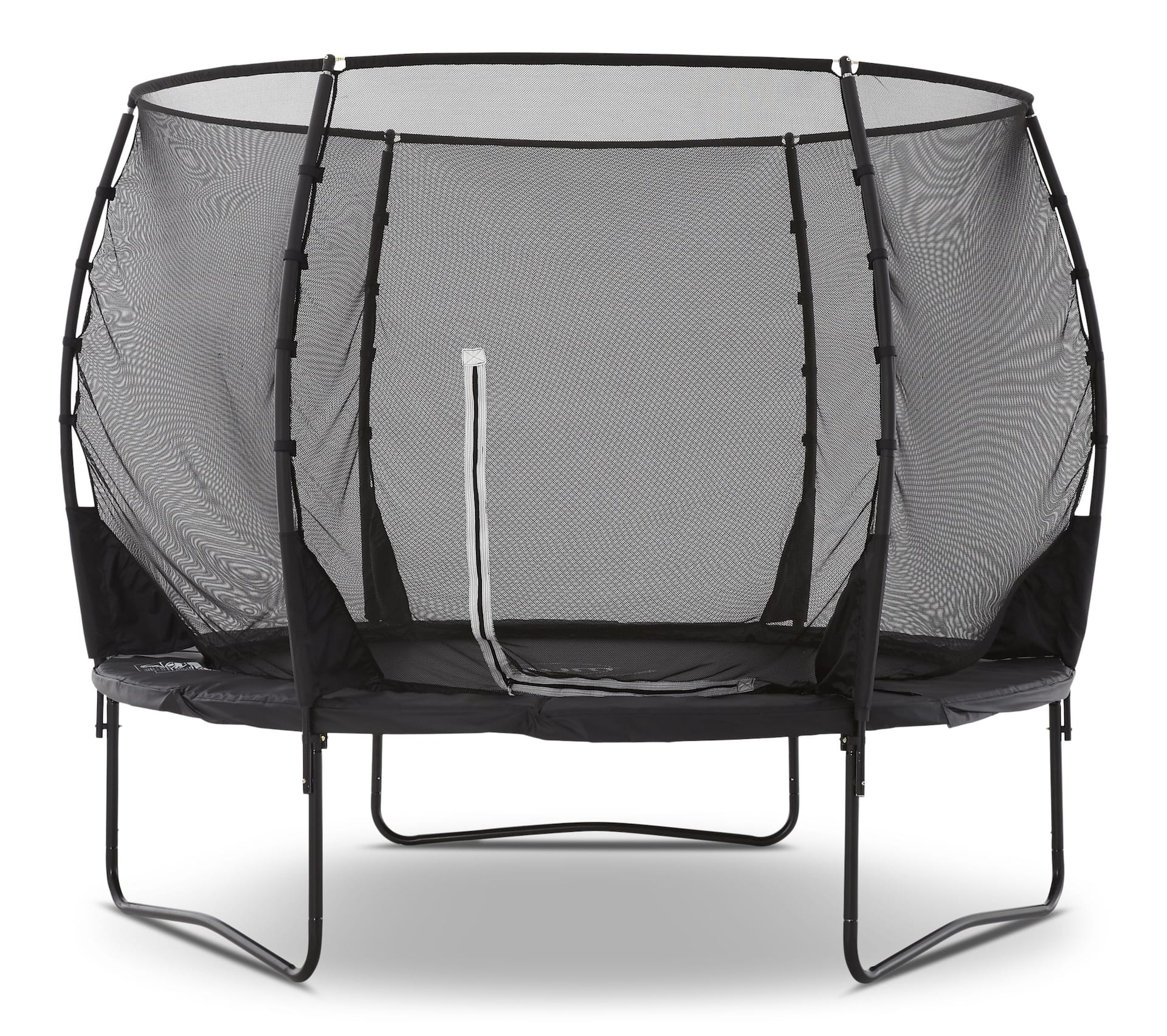 Plum Magnitude Springsafe Outdoor Trampoline with Sun Shade Safety Enclosure and Cover 10 ft Ages 6 Canadian Tire