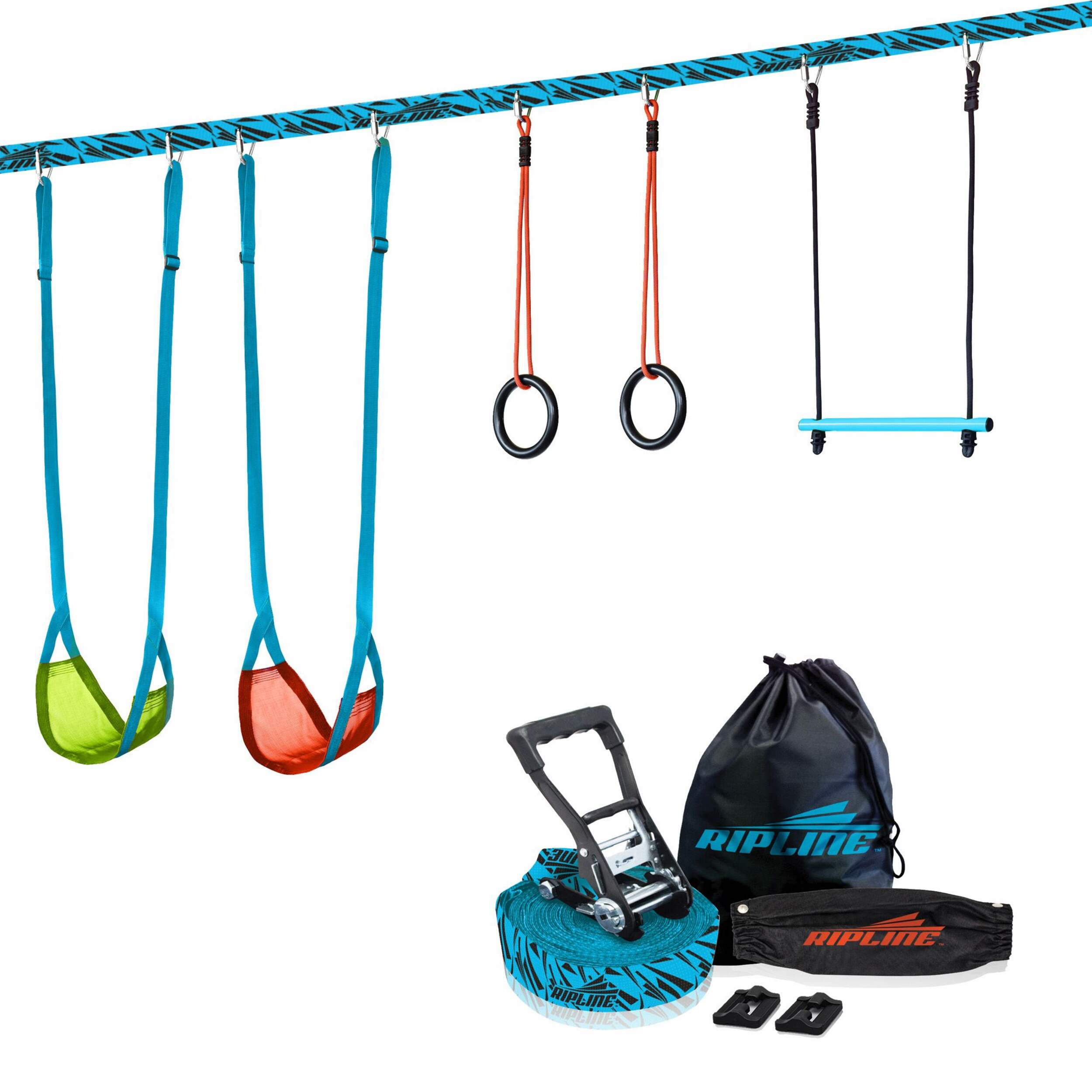 Ripline Outdoor Portable Swingline Set, For Ages 3+ Composite_or_Mixed