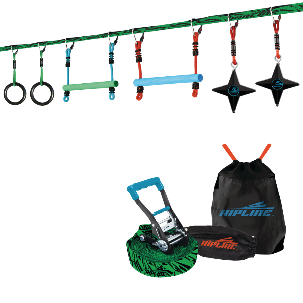 Ripline Outdoor Ninja Obstacle Starter Kit, For Ages 3+ | Canadian Tire