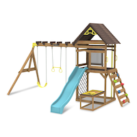 KidKraft Creative Cove Playset Front_Three_Fourths_Angled_Left