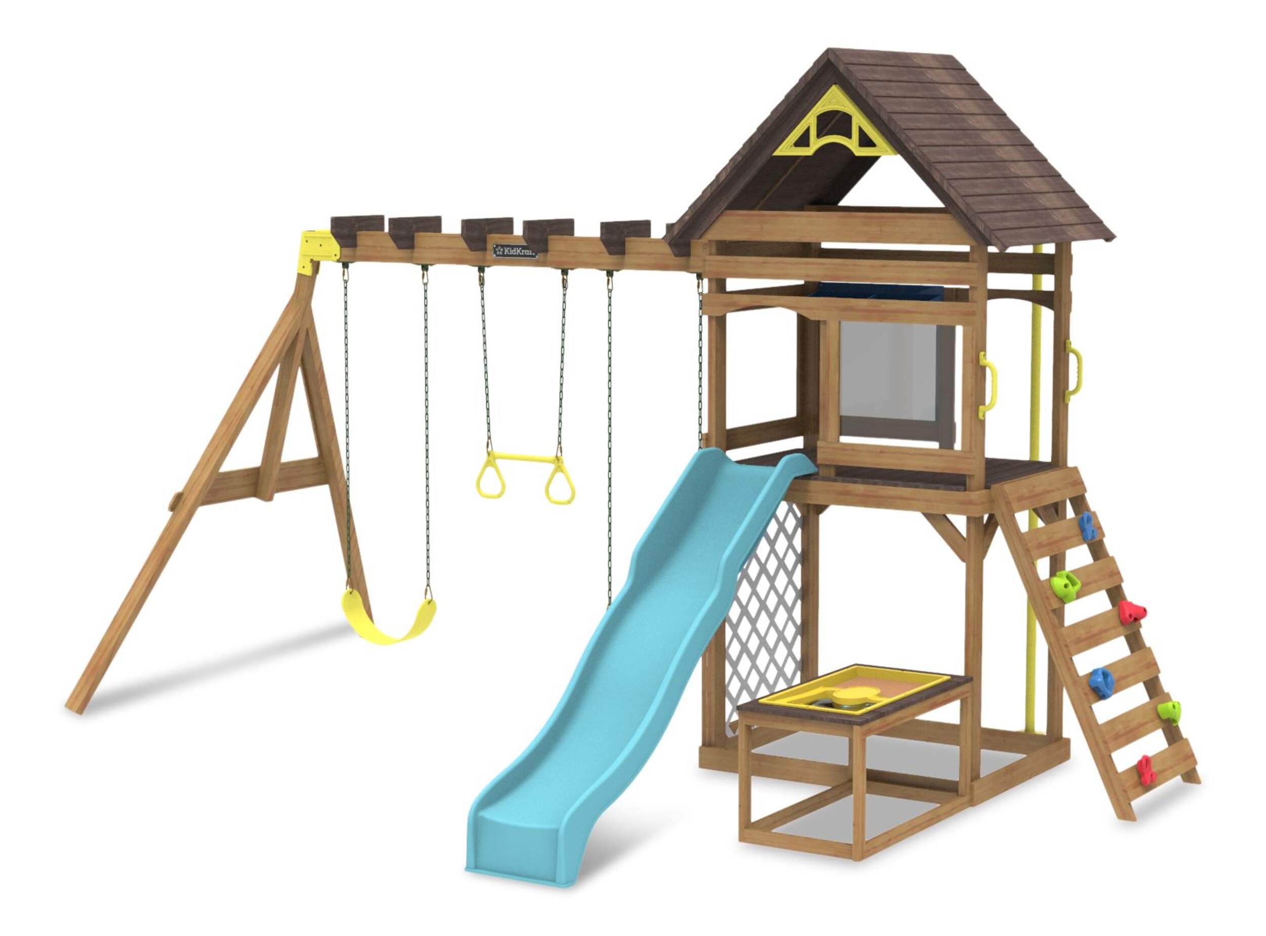 KidKraft Creative Cove Playset Front_Three_Fourths_Angled_Left