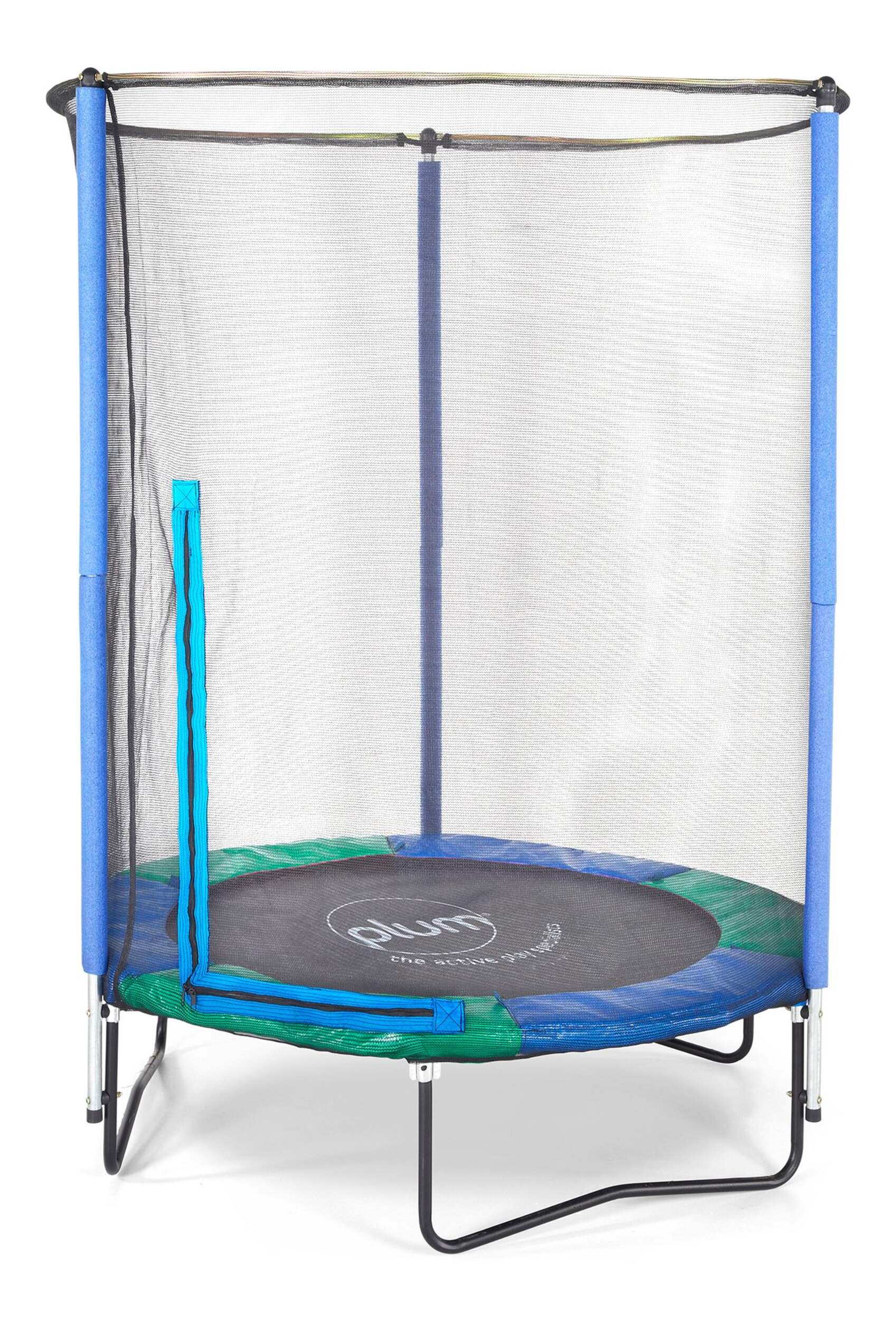 Plum® Junior Reversible Outdoor Trampoline with Safety Enclosure, 4.5