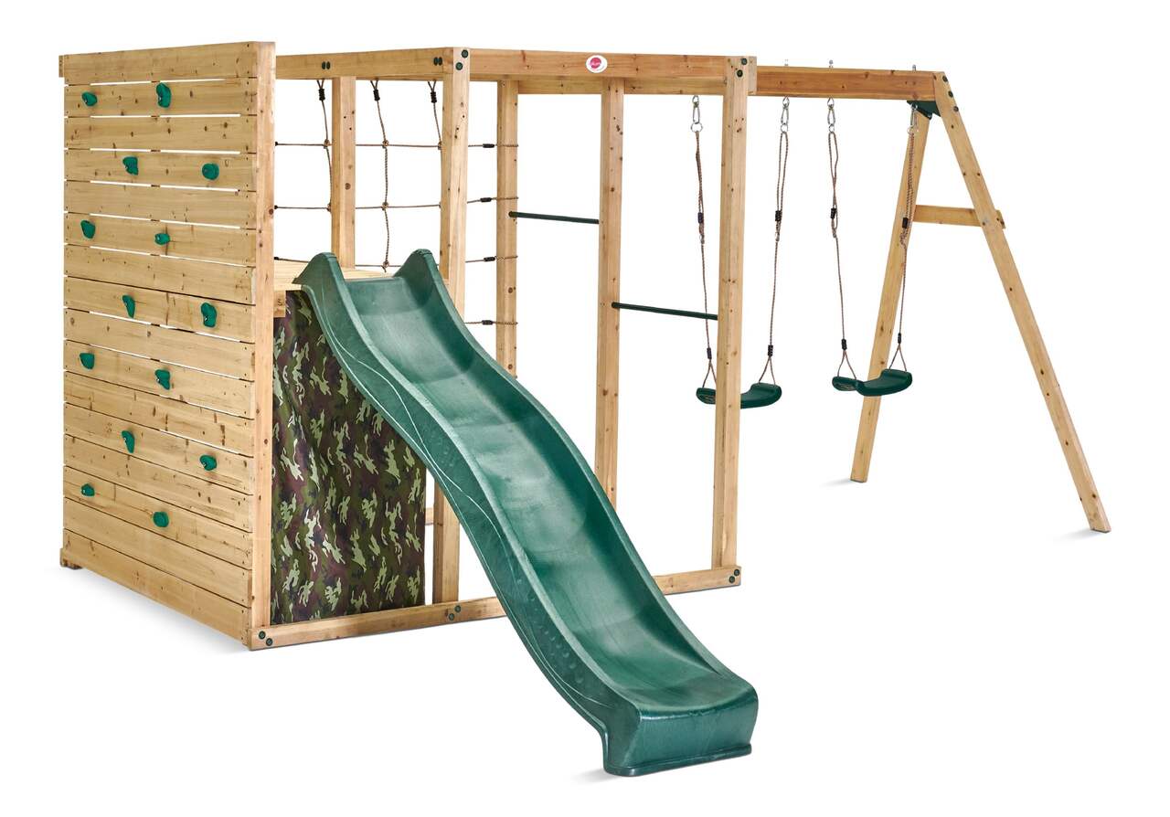 Centre de jeu cubique d'escalade pour enfants Plum<sup>MD</sup> pour  escalader, se balancer, glisser et se cacher