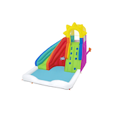 H20Go! Sun Slide Mega Water Park, Inflatable Front_Angled_Left