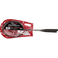 Rec-Tek 2-Player Badminton Set with 2 Shuttlecocks & Carry Bag Front_Flat