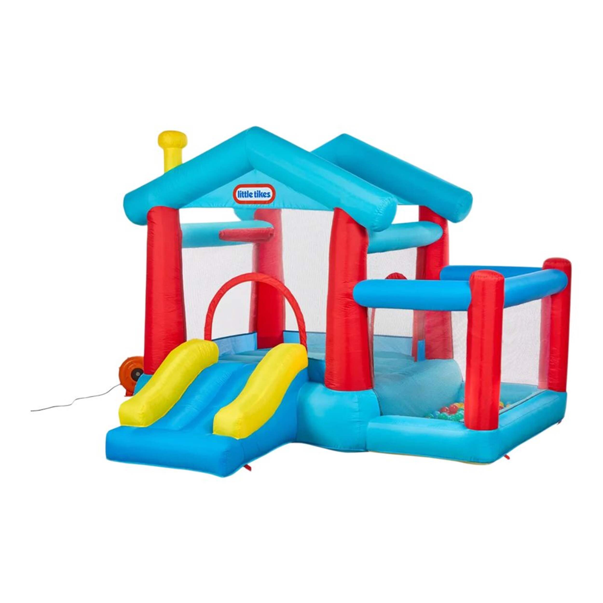 Little Tike Playhouse Bouncer, Ages 5-13, Plastic, Red Front_Angled_Left