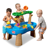 Table d'eau Step 2, forêt pluviale tropicale Front_Three_Fourths_Angled_Left