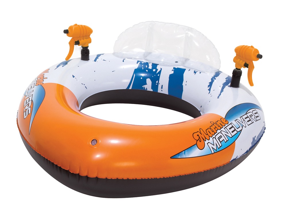 Manoeuvres Inflatable Pool Raft with Squirt Guns Canadian Tire