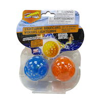 Luminator Light-Up Skim Ball Game, Multi-Coloured, 2-pk, Ages 5+, for Beach/Pool Fun Activities Front_Flat