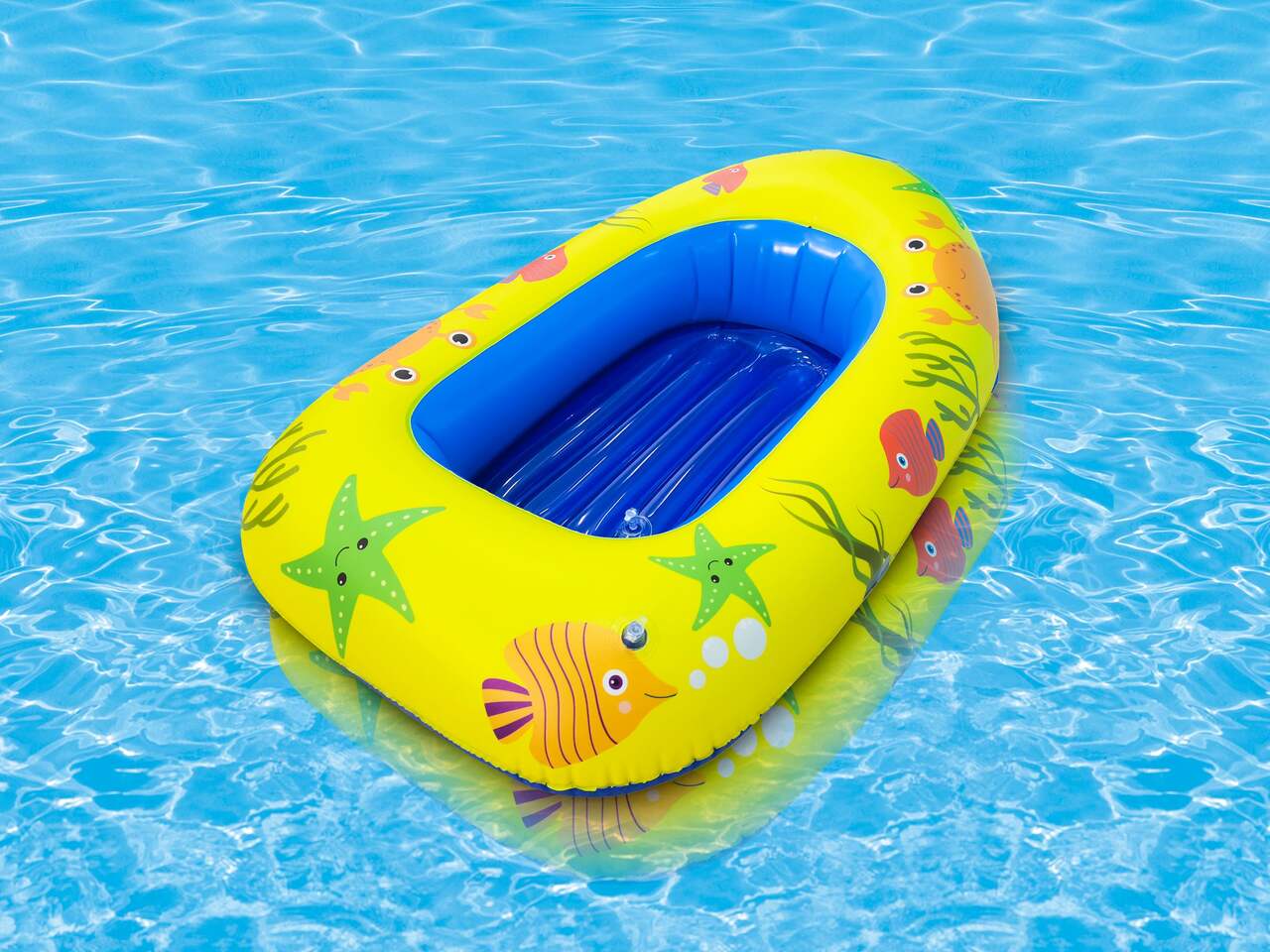 Stella & Finn Kids' Inflatable Lightweight Pool Beach Water Boat