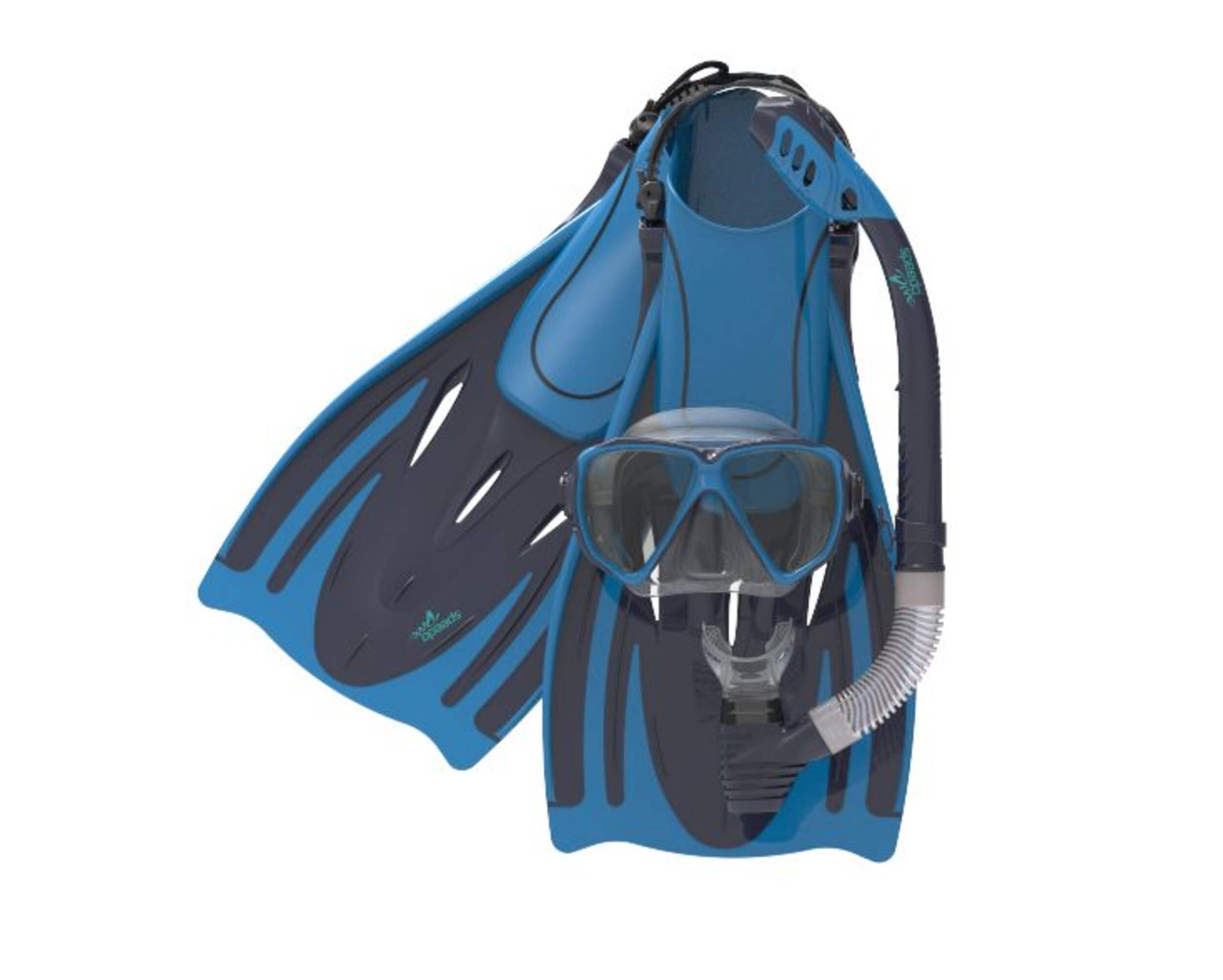 Tuba, masque et ailette Speedo pour adulte Composite_or_Mixed