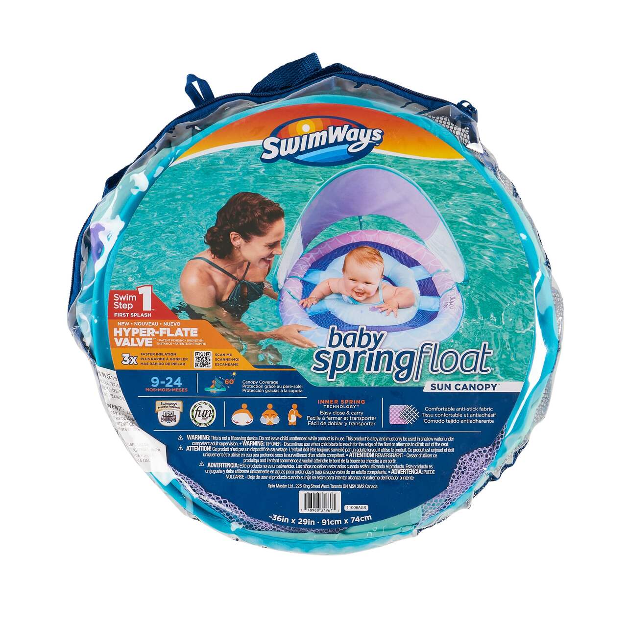 Swimways Baby Swim Diaper, Medium, Assorted Colours