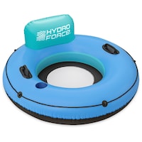 H20Go!™ Hydro-Force™ Inflatable Whitecap Rider Pool Tube with Handles, 47-in, Assorted
