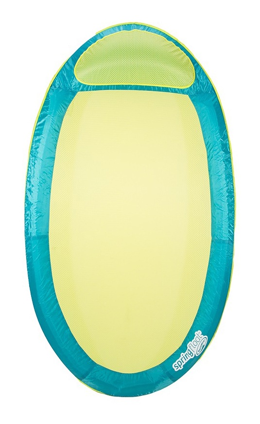 Chaise longue de piscine gonflable Swimways Spring Float, 66 x 40 po