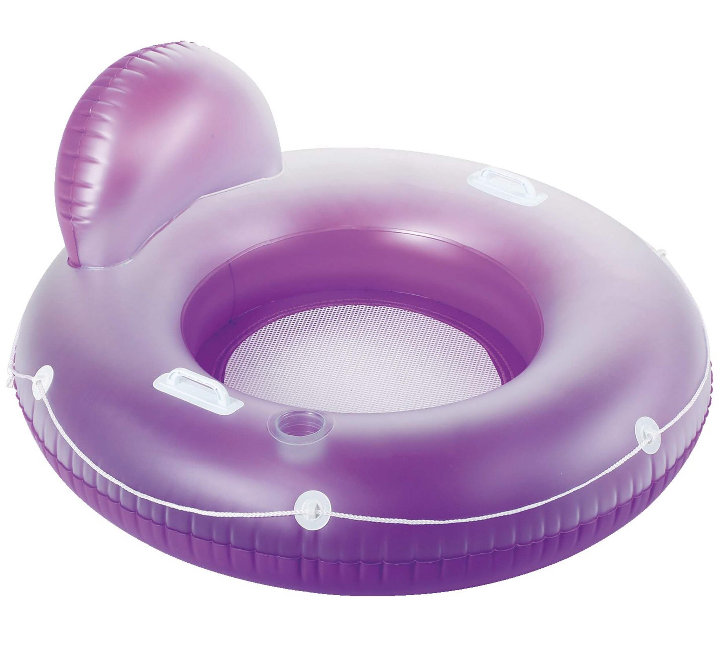 Tube de piscine à DEL gonflable Summer Waves Front_Angled_Right