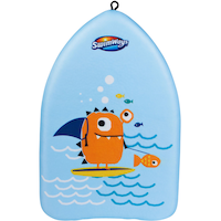 Swimways Floating Kids' Swimming Kickboard, 16-in, Assorted Colours Front_Flat