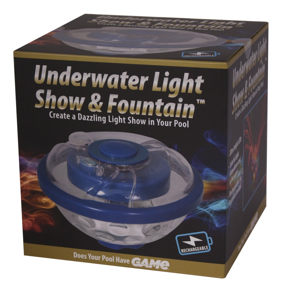 GAME Waterproof Rechargeable LED Pool Light Fountain Canadian Tire