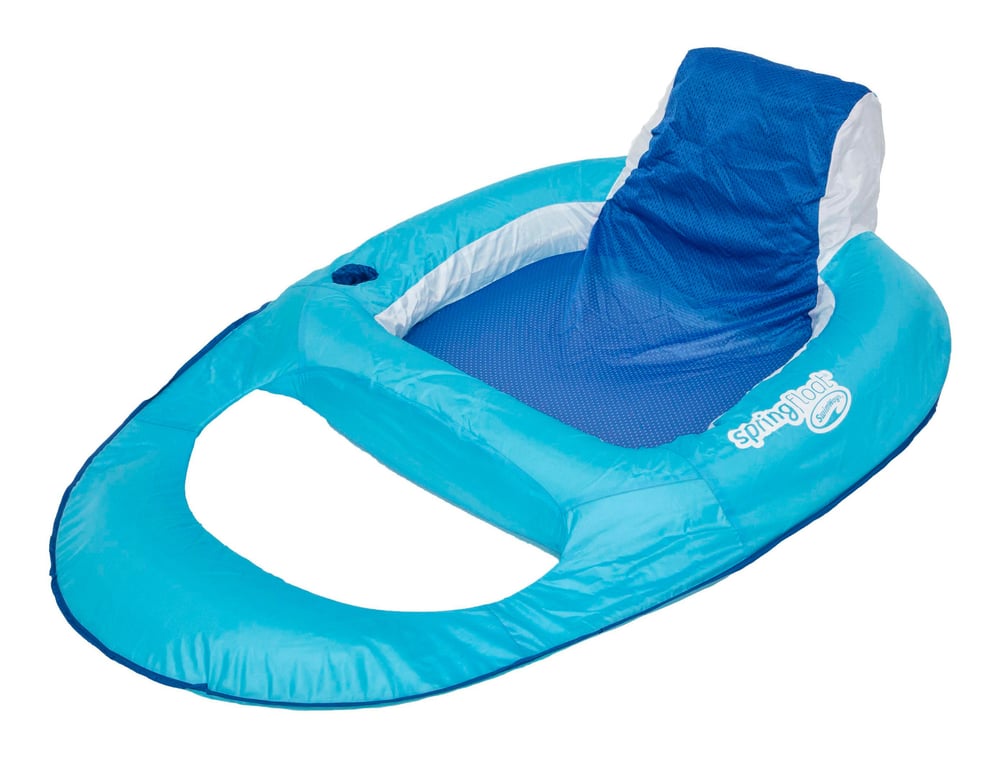 spring float swimways recliner