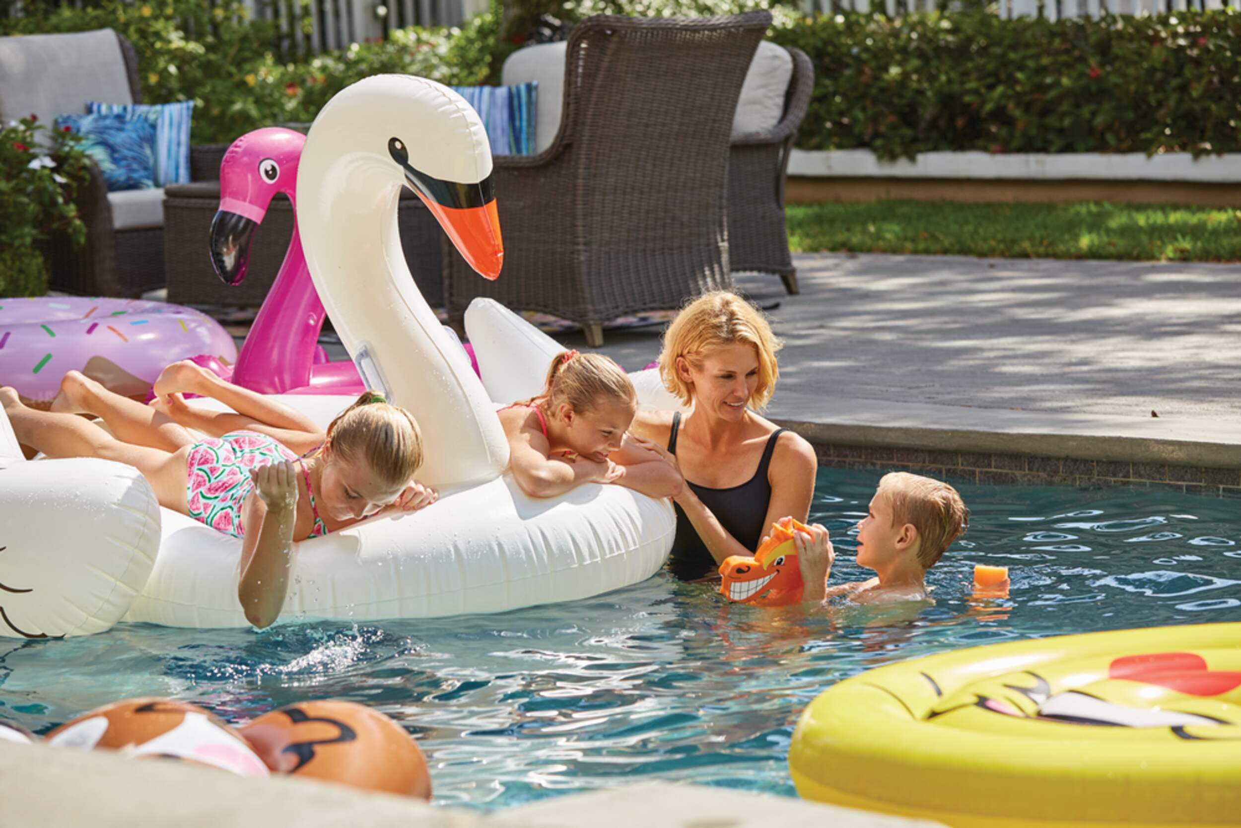 Sunglasses / Heart Emoji Pool Float, Assorted, 48-in Composite_or_Mixed
