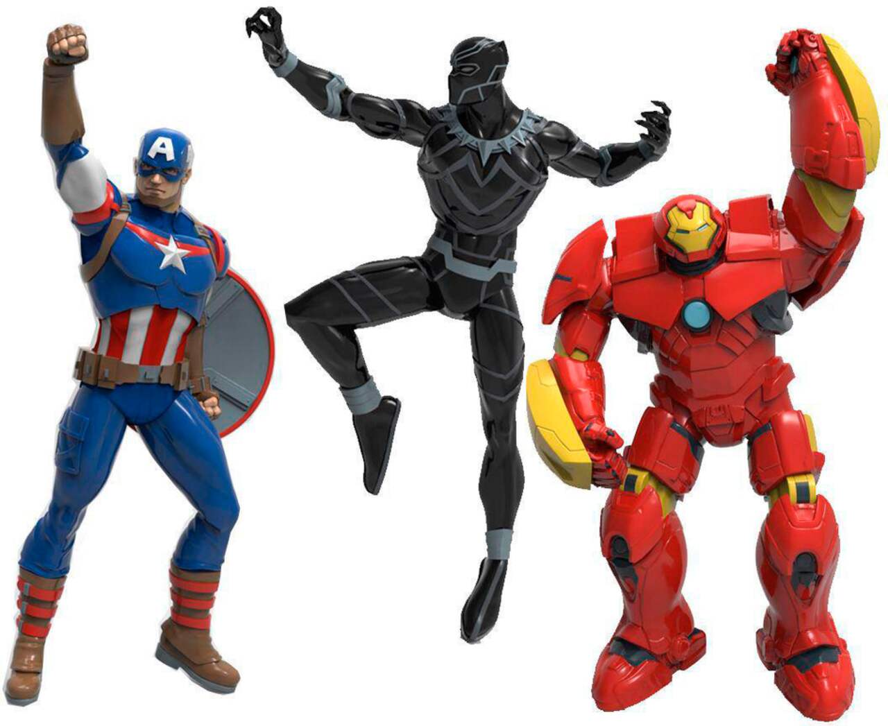 AVENGERS Figurine 30 cm Avengers avec accessoires lumineux pas cher 
