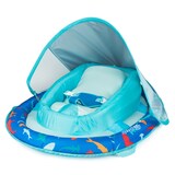Flotteur à protection UV avec poignées et auvent pour bébés Swimways, motif de requin, 3 à 9 mois Front_Three_Fourths_Angled_Left
